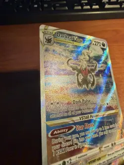 Darkrai VSTAR GG50/GG70 Crown Zenith Galarian Gallery NM Pokemon Card - Image 4