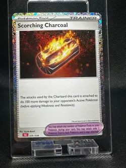 Scorching Charcoal CLC 026/034 TCG Classic Collection Pokemon Card NM - Image 1