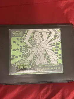 Perfect Order Pokemon Center Elite Trainer Box ETB Mega Evolution Sealed New - Image 1
