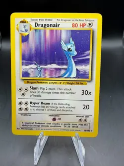 TCG POKEMON DRAGONAIR 18/102 BASE SET - Image 1