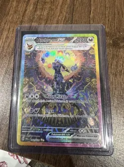 Pokemon TCG Umbreon EX Prismatic Evolutions Card 161/131 SIR - Image 1