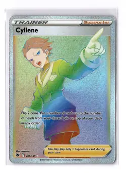 Cyllene (Secret) - 201/189 SWSH Astral Radiance Secret Rare - NM - POKEMON TCG - Image 1