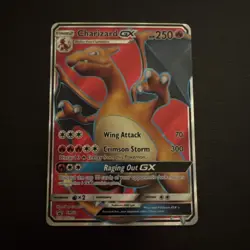 Pokemon TCG Charizard GX SM60-SM Promos Black Star Promo Holo Full Art - Image 1