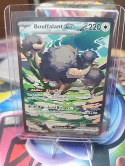 Pokemon Bouffalant ex Rare Foil 170/086 WHI EN EX 220 HP - Image 1