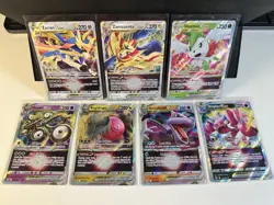 Pokemon Card Lot Vstar (7) Aerodactyl Shaymin Zacian Zamazenta Unown Drapion ++ - Image 1