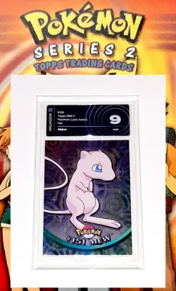 Mew 151 Pokemon Topps Serie 2 Prima Edizione Italiano Foil - Image 1