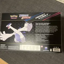 Pokemon TCG Crown Zenith Lugia V & Unown V Special Collection Sealed - Image 3
