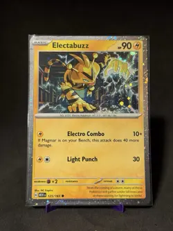 Pokemon TCG Electabuzz Pokemon Promos 125/165 Holo Promo Cosmos Holo Rare Promo - Image 1
