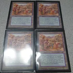 MTG Soldevi Excavations Set of 4 English NM EX+ Card Game - Image 1
