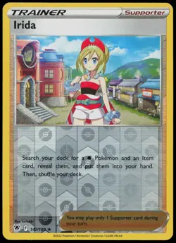 Irida 147/189 SWSH10: Astral Radiance Reverse Holo Pokemon TCG - Image 1