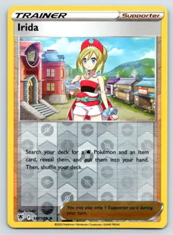 Pokemon Irida Astral Radiance 147/189 Reverse Holo Rare Trainer EN - Image 1