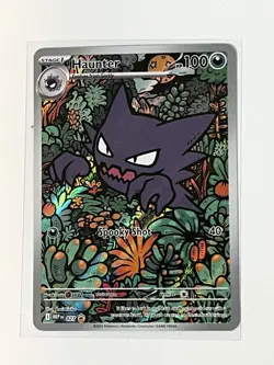 Pokemon TCG Haunter #27 Mega Evolution Black Star Promo NM - Image 1