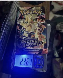 VERY HEAVY! GOD PACKU 22.61g+ Ascended Heroes Pokemon TCG Booster (SEALED). - Image 1