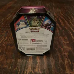 New MIMIKYU Pokemon 2021 Tin FACTORY SEALED 3 Booster Packs - Image 3