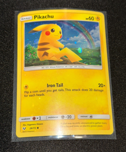 Pikachu 28/73 Common Shining Legends Pokemon - Image 1
