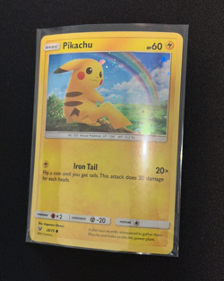 Pikachu 28/73 Common Shining Legends Pokemon - Image 3