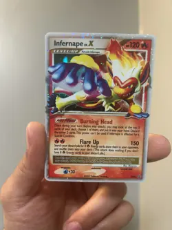Infernape LV.X 2007 Pokemon Promo NM #DP10 - Image 1