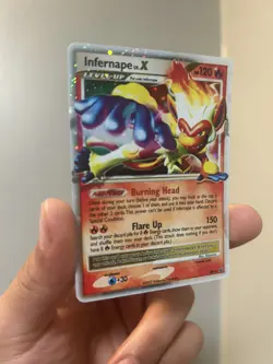 Infernape LV.X 2007 Pokemon Promo NM #DP10 - Image 2