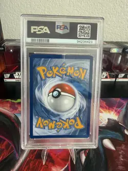 2021 POKEMON SM PREMIUM COLLECTION FULL ART/RESHIRAM & CHARIZARD GX PSA 9 - Image 2