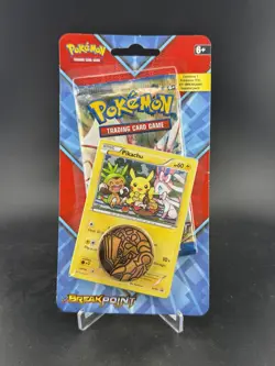 Factory Sealed Pokemon XY Breakpoint 2016 Pikachu XY95 Promo Blister Hanger READ - Image 1