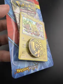 Factory Sealed Pokemon XY Breakpoint 2016 Pikachu XY95 Promo Blister Hanger READ - Image 3