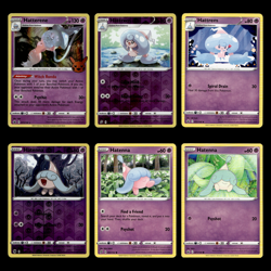 6x Hatterene Lot Hattrem Hatenna 73.0 Sword Shield Series Trick or Trade Pokemon - Image 1