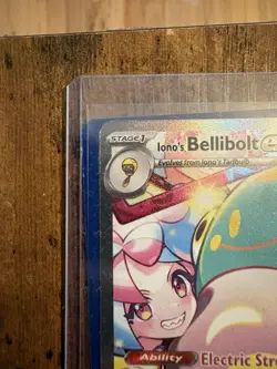 Pokemon Iono's Bellibolt ex 183/159 Sv09 Journey Together SIR Holo ENG - Image 2