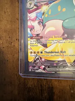 Pokemon Iono's Bellibolt ex 183/159 Sv09 Journey Together SIR Holo ENG - Image 5