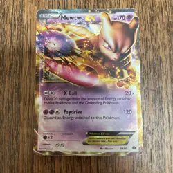 Pokemon TCG Mewtwo-EX Next Destinies 54/99 Holo Ultra Rare NM/M - Image 1