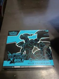 Black Bolt Pokemon Center Exclusive ETB Elite Trainer - Image 1