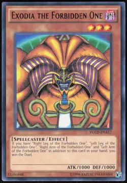 Exodia the Forbidden One LDK2-ENY04 Legendary Decks II Yu-Gi-Oh NM - Image 1
