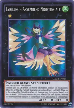 Lyrilusc - Assembled Nightingale - MACR-EN043 - Super Rare - Unlimited Edition - - Image 1
