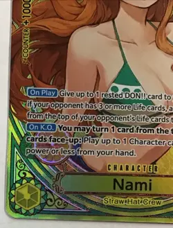 SP Yellow Nami EB-03-053 One Piece TCG Super Rare - Image 4