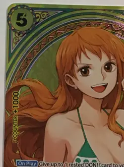 SP Yellow Nami EB-03-053 One Piece TCG Super Rare - Image 5