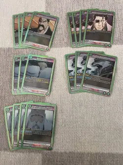 4 X C/UC MASTER PLAYSET Bleach W/ Bonus R/SR Union Arena English All Colors - Image 3