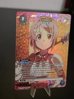 Bandai Union Arena SAO Lisbeth UEX06BT/SAO-2-020 R☆ Alt Art ENG - Image 2