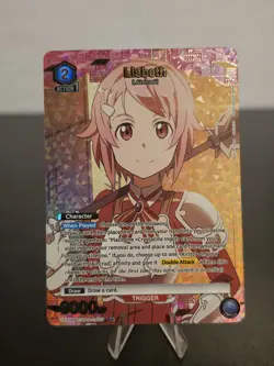 Bandai Union Arena SAO Lisbeth UEX06BT/SAO-2-020 R☆ Alt Art ENG - Image 3