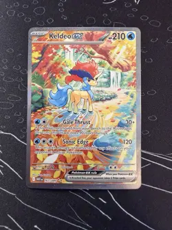 Pokemon TCG Keldeo EX White Flare Sir Card 167/086 NM Condition - Image 2