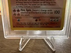 1999 Holo Rare Charizard 4/102 Base Set Pokemon TCG Card PSA 8 - Image 4