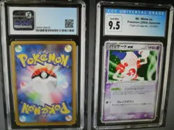 CGC 9.5 Gem Mint Mr. Mime Ex 053/082 Holo rare Pokemon Card - Image 1