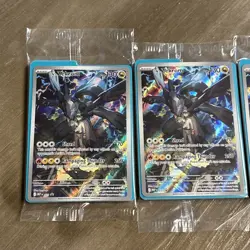 N’s Zekrom Ascended Heroes Promo Sealed NM Pokemon Card Pack Fresh Mint Lot Of 3 - Image 3