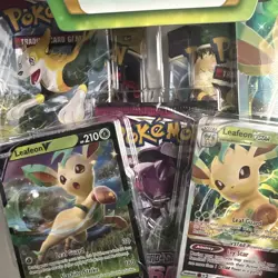 Pokemon TCG Leafeon VSTAR Special Collection Box Booster Promo Cards English - Image 4
