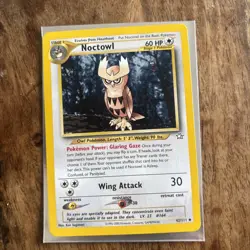 Pokemon Neo Genesis TCG Noctowl Card 42/111 Neo Genesis - Image 1