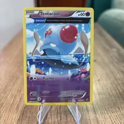 Tentacool (Alpha) 71/160 Reverse Holo XY Primal Clash Pokemon Card 2015 NM - Image 1