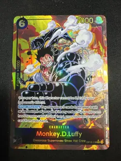 One Piece Card Game Monkey.D.Luffy (118) (Parallel) Royal Blood SEC • OP10-118 - Image 1