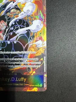 One Piece Card Game Monkey.D.Luffy (118) (Parallel) Royal Blood SEC • OP10-118 - Image 4