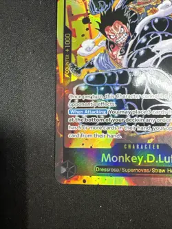 One Piece Card Game Monkey.D.Luffy (118) (Parallel) Royal Blood SEC • OP10-118 - Image 5