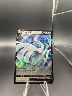 Pokemon Lugia V Promo Holo Card SWSH: Sword & Shield SWSH301 220 HP English - Image 1