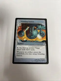 Grinding Station Future Sight Nonfoil Card #223 MTG LP - Image 1