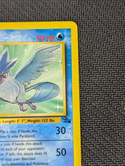 Pokemon TCG Articuno Card 17/62 Fossil Unlimited Non-Holo Rare, LP - Image 4